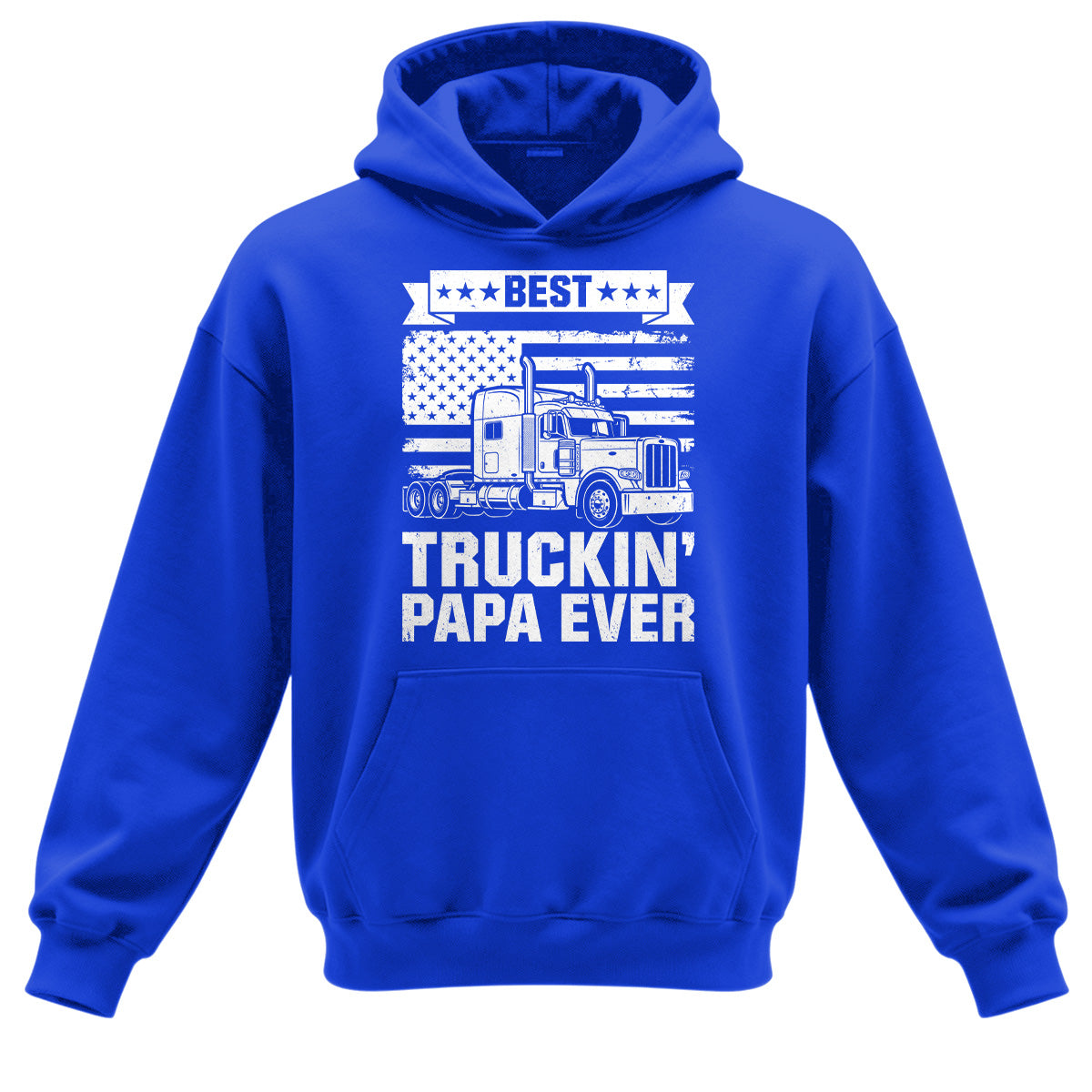 Best Truckin' Papa Ever Heavy Hoodie