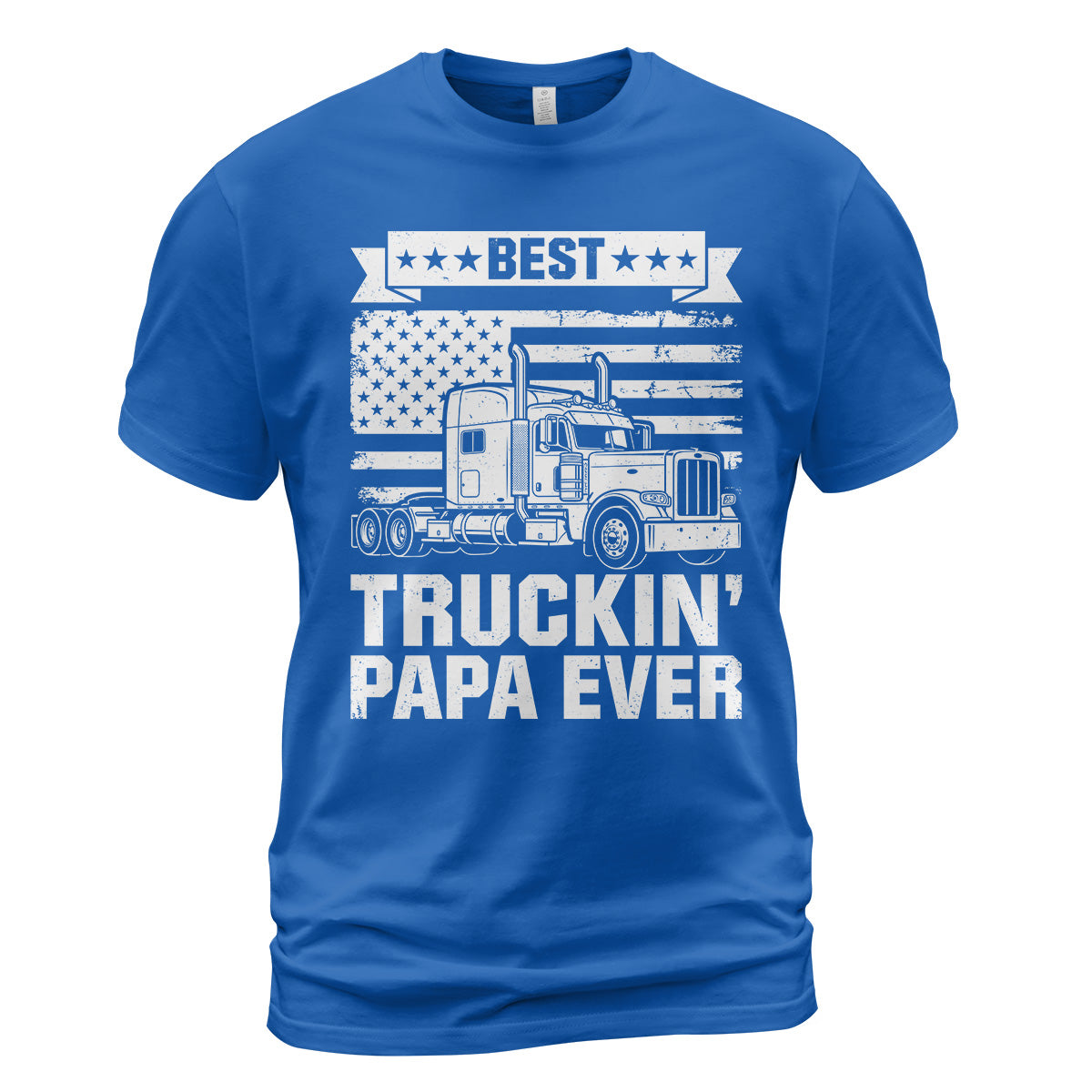 Best Truckin' Papa Ever Heavy T-Shirt