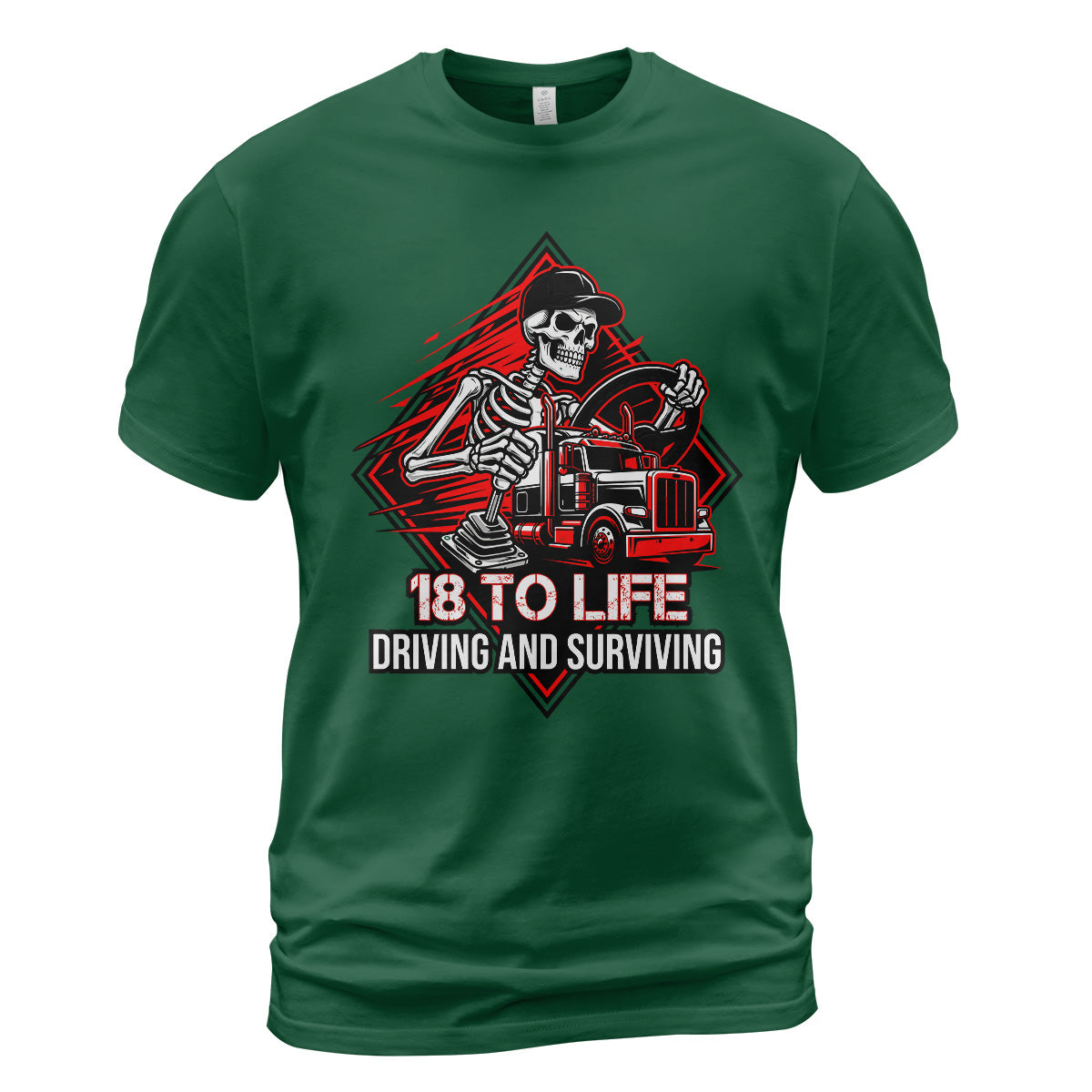 18 To Life Trucker T-Shirt