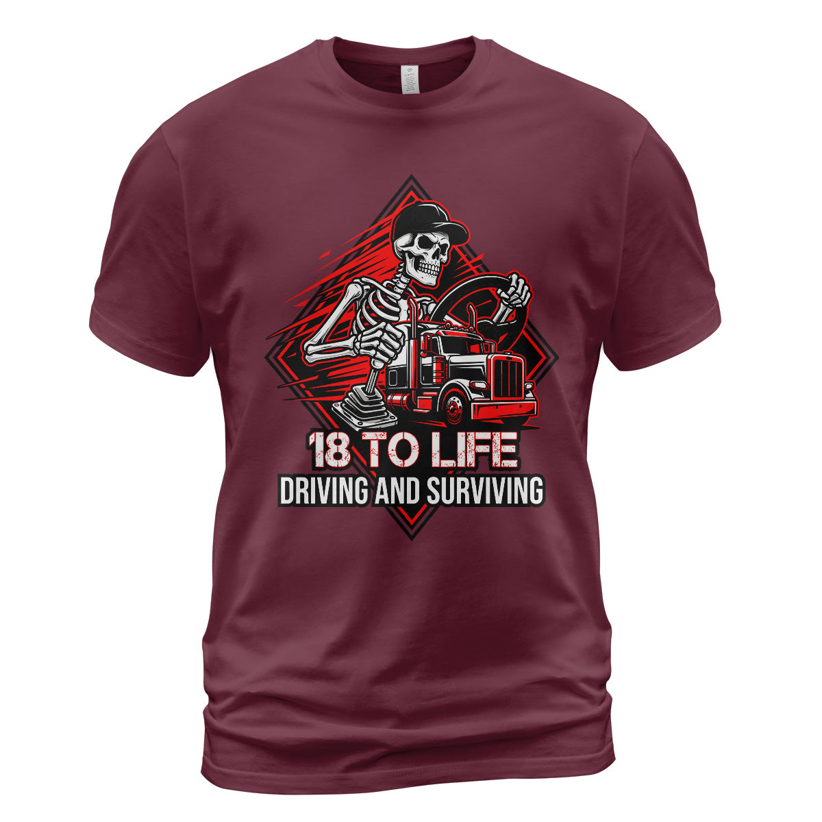 18 To Life Trucker T-Shirt