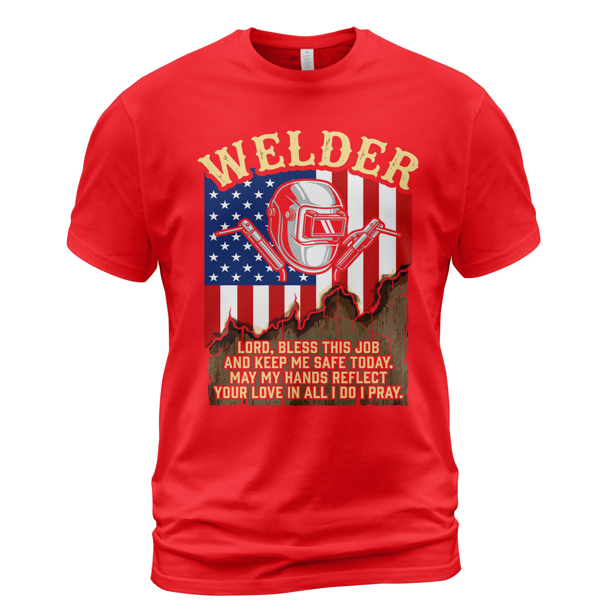 American Welder's Prayer T-Shirt