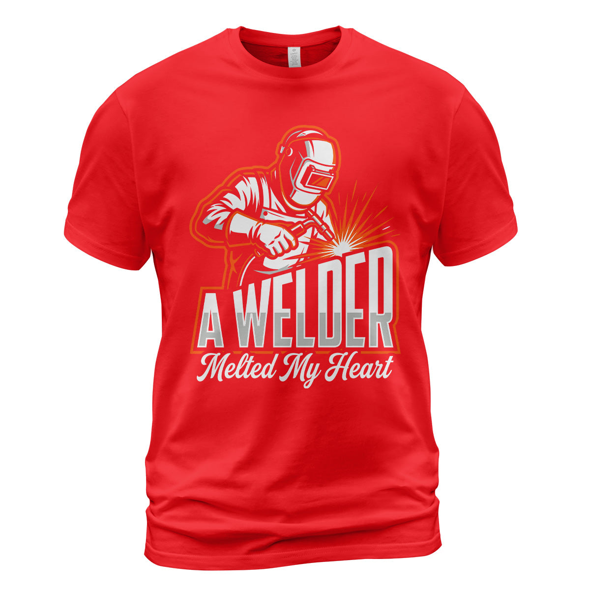 A Welder Melted My Heart T-Shirt