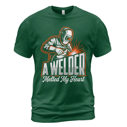 A Welder Melted My Heart T-Shirt