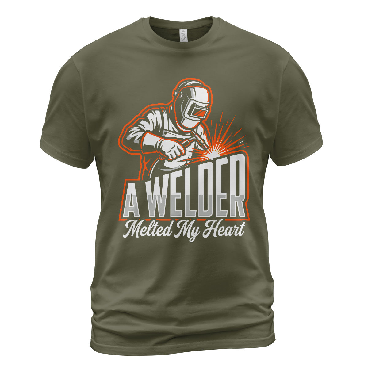 A Welder Melted My Heart T-Shirt