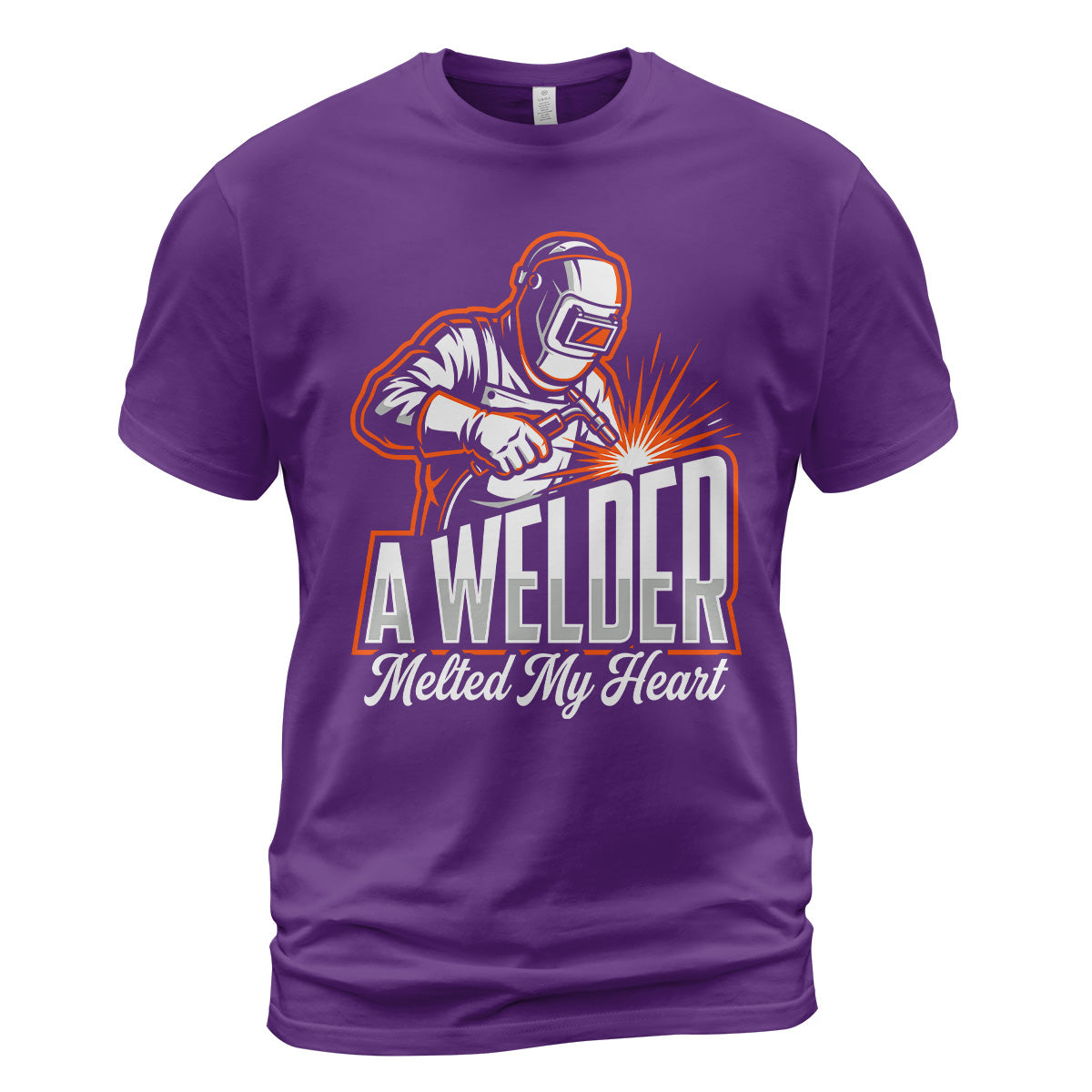 A Welder Melted My Heart T-Shirt