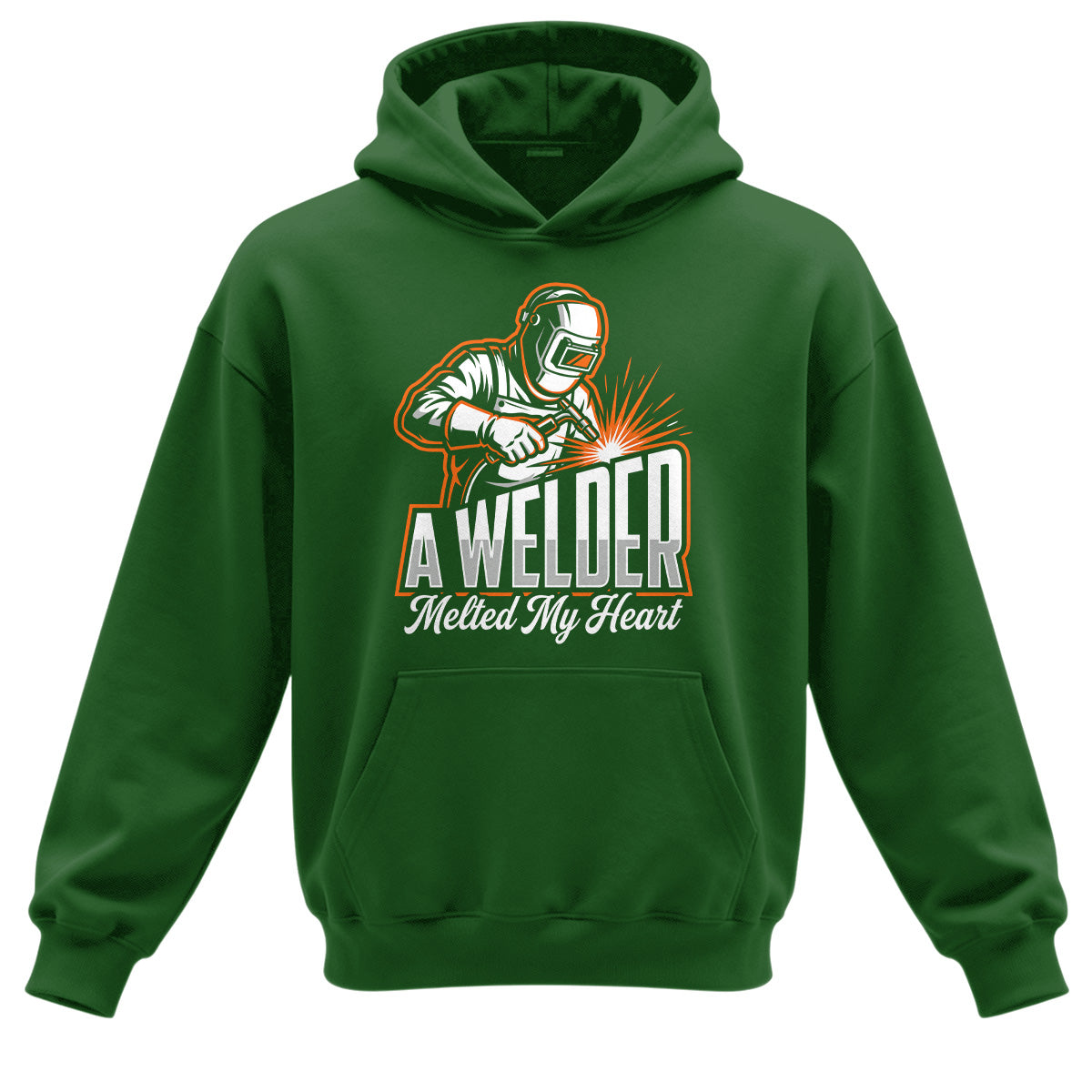 A Welder Melted My Heart Hoodie