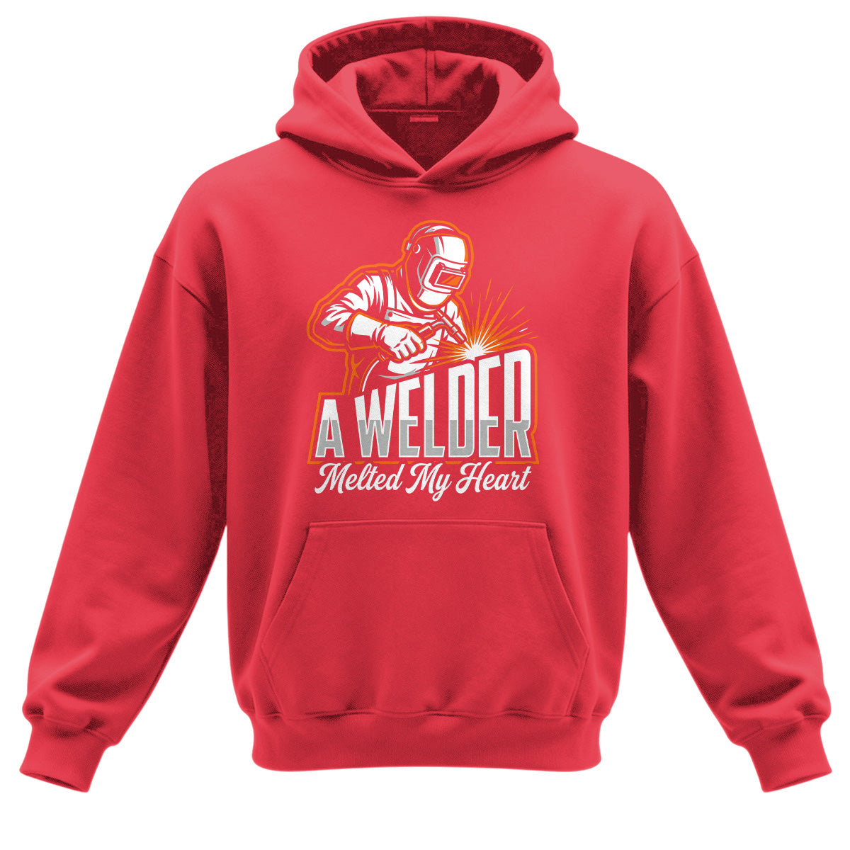A Welder Melted My Heart Hoodie