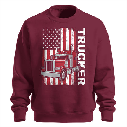 American Trucker Patriot Sweatshirt
