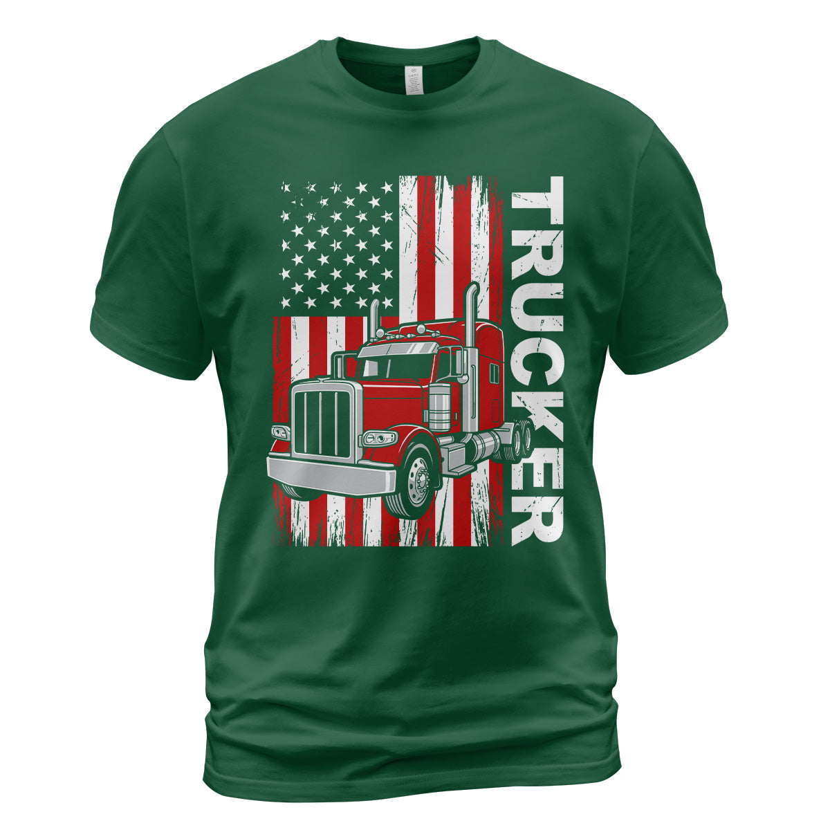American Trucker Patriot T-Shirt