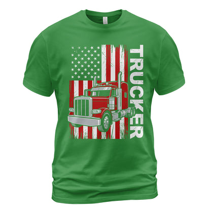 American Trucker Patriot T-Shirt