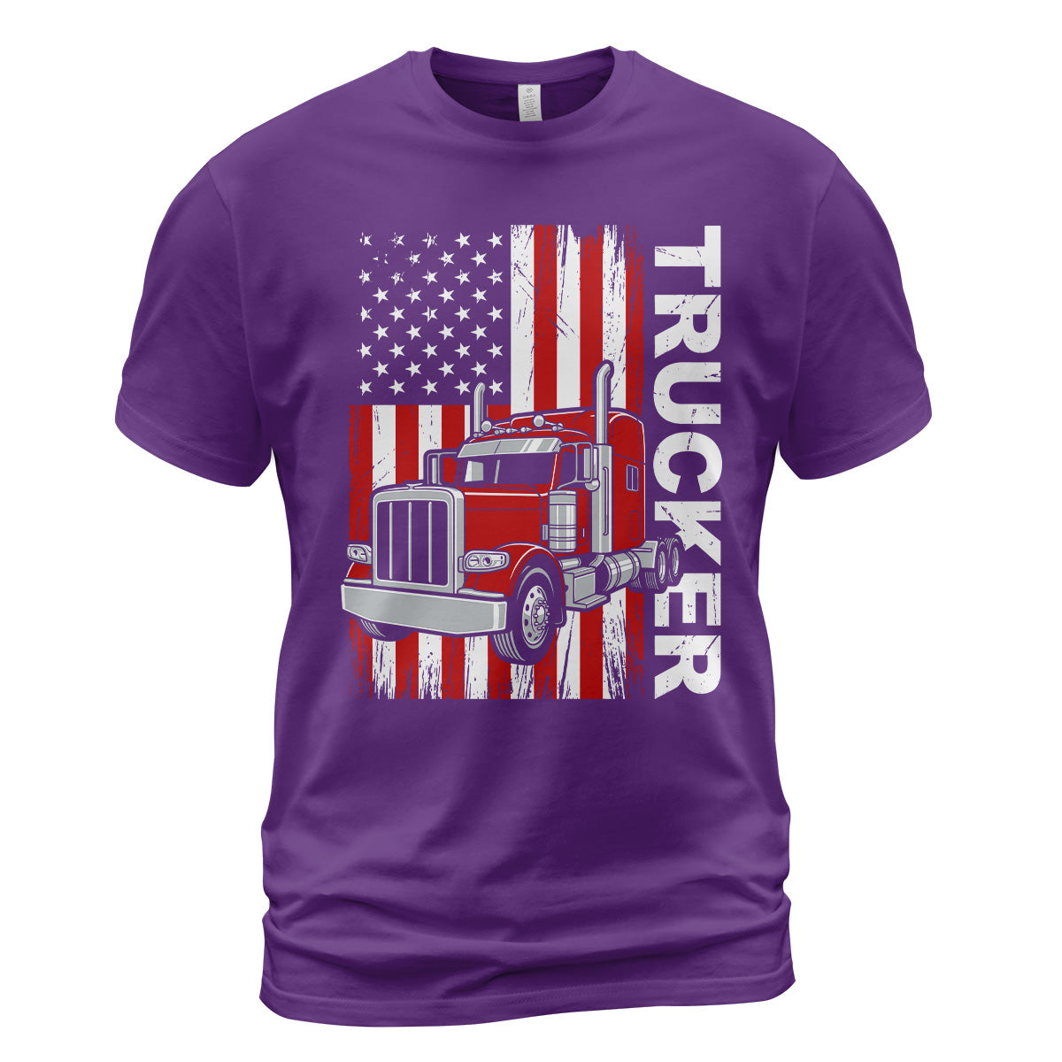 American Trucker Patriot T-Shirt