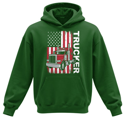 American Trucker Patriot Hoodie