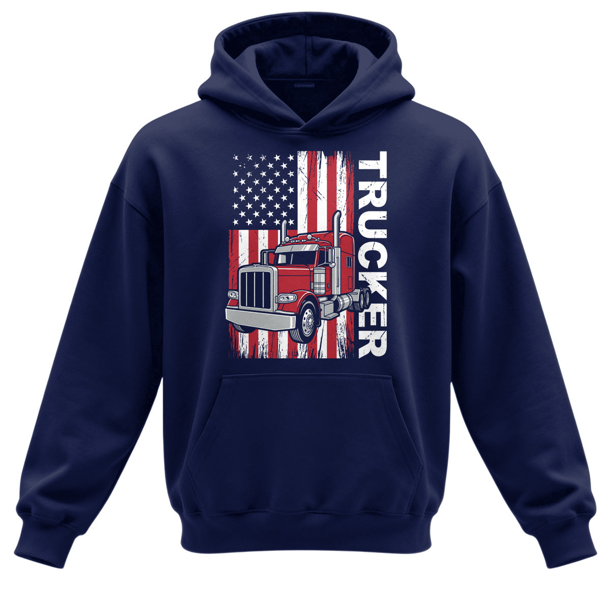 American Trucker Patriot Hoodie