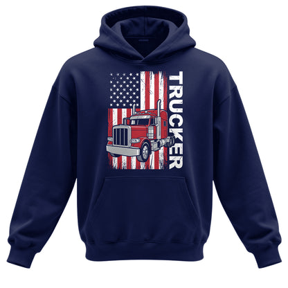 American Trucker Patriot Hoodie