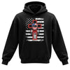 American Welder Cross & Flag Hoodie