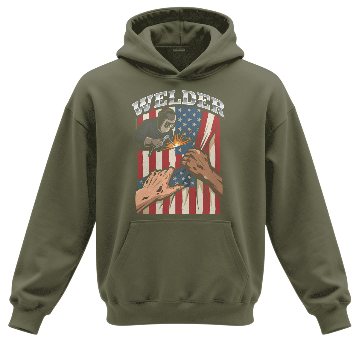 American Welder Pride Hoodie