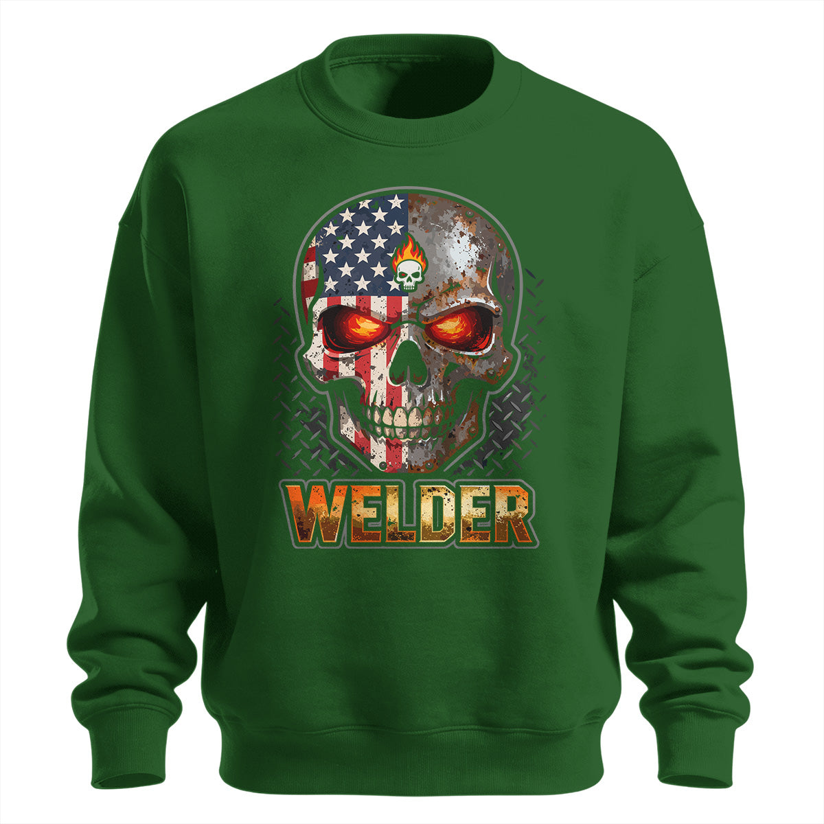 American Welder Skull Sweatshirt