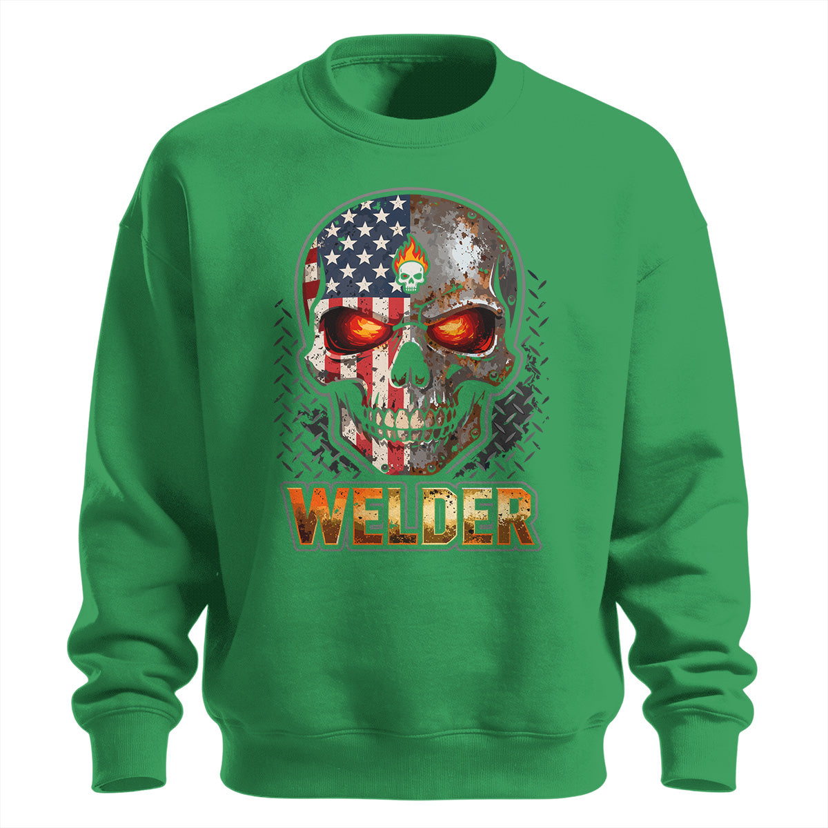 American Welder Skull Sweatshirt