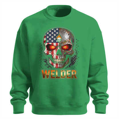 American Welder Skull Sweatshirt