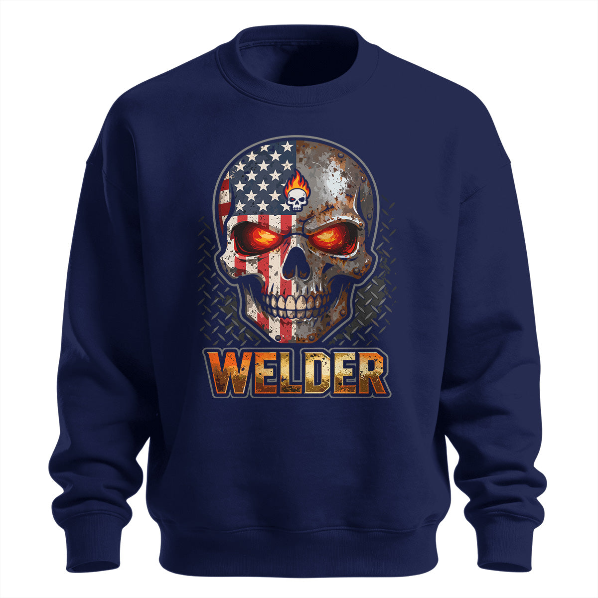 American Welder Skull Sweatshirt
