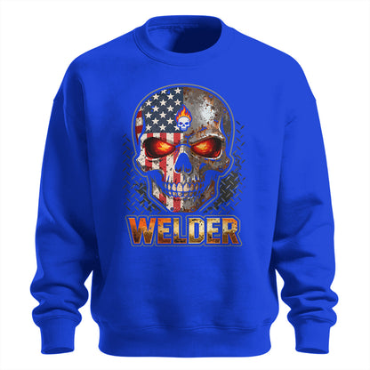American Welder Skull Sweatshirt