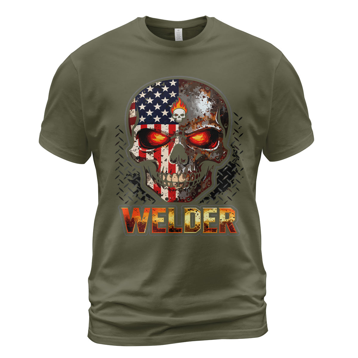 American Welder Skull T-Shirt