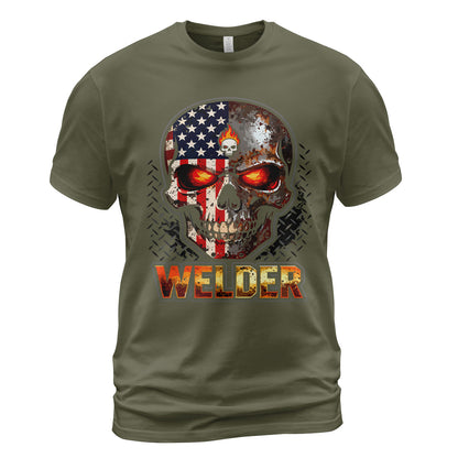 American Welder Skull T-Shirt