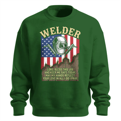 American Welder's Prayer Sweatshirt