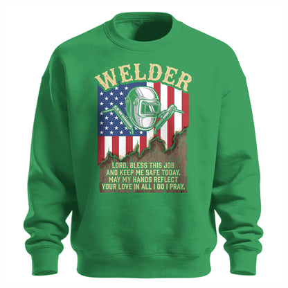 American Welder's Prayer Sweatshirt