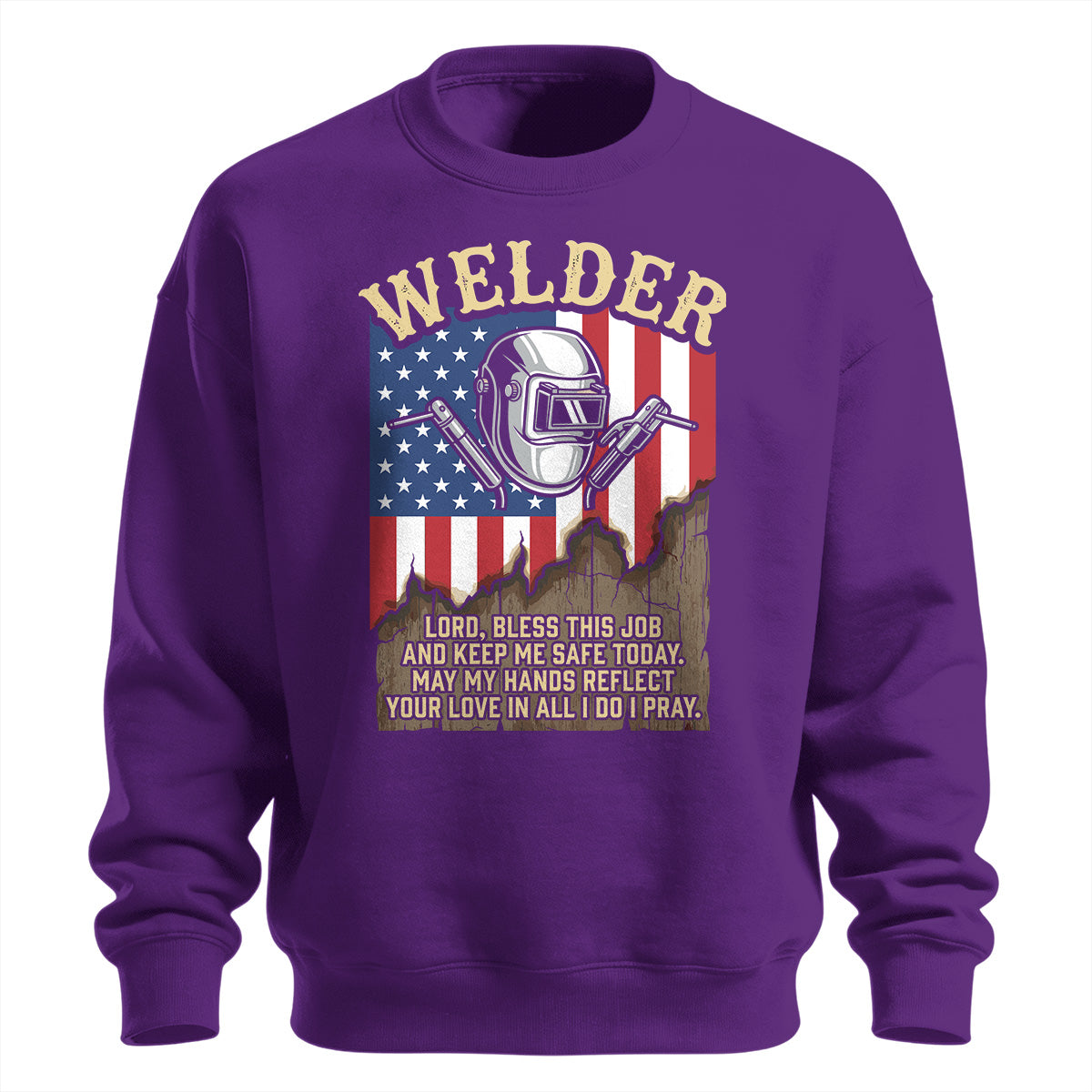 American Welder's Prayer Sweatshirt