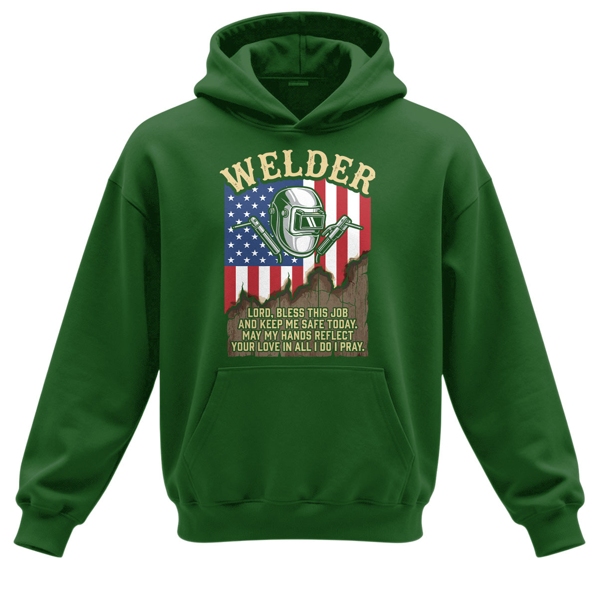 American Welder's Prayer Hoodie