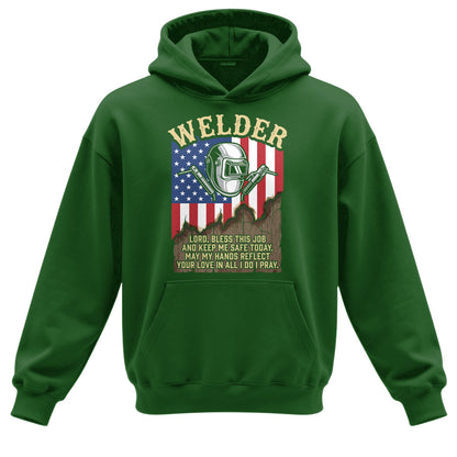 American Welder's Prayer Hoodie