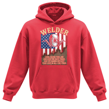 American Welder's Prayer Hoodie