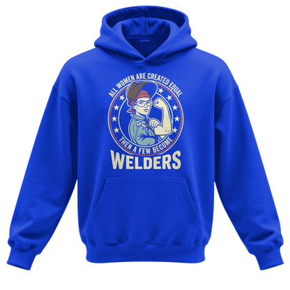 Badass Woman Welder Hoodie