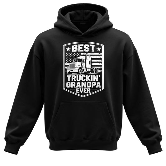 Best Truckin Grandpa Ever Hoodie