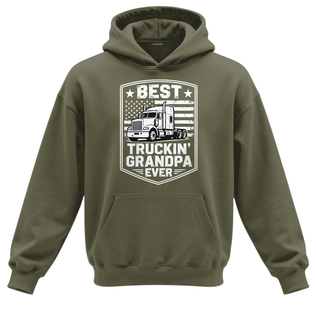 Best Truckin Grandpa Ever Hoodie
