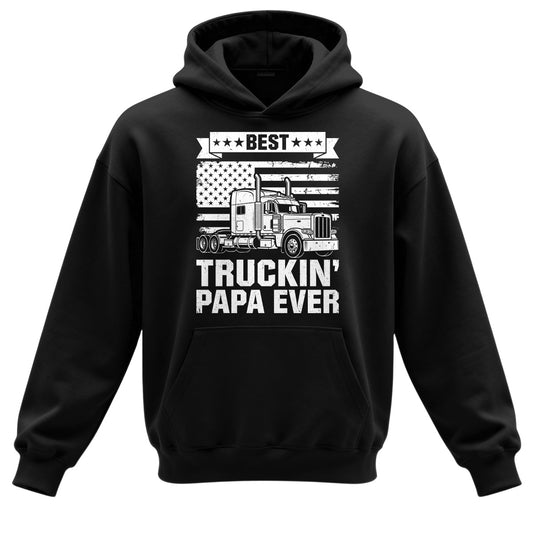 Best Truckin' Papa Ever Heavy Hoodie