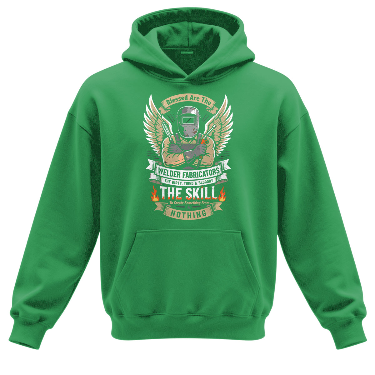 Blessed Welder Fabricator Skill Hoodie