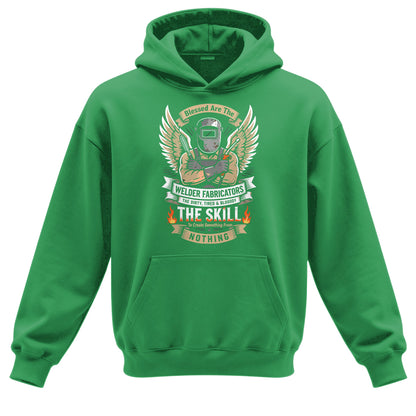 Blessed Welder Fabricator Skill Hoodie