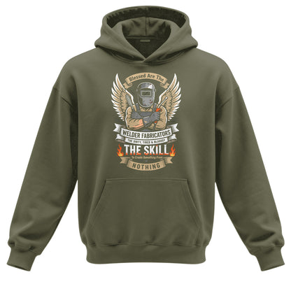 Blessed Welder Fabricator Skill Hoodie