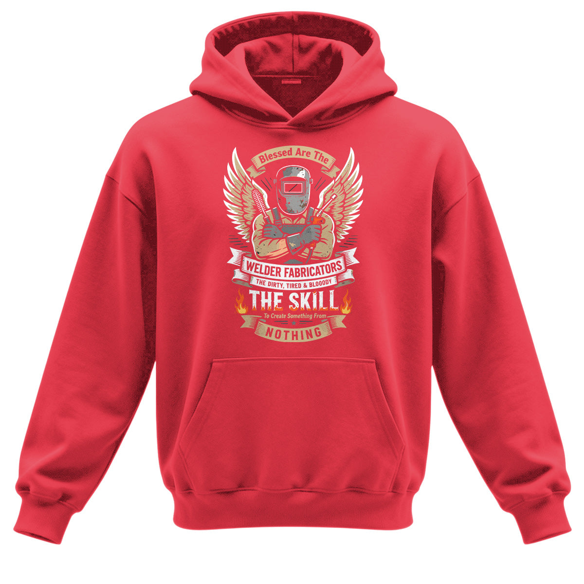 Blessed Welder Fabricator Skill Hoodie
