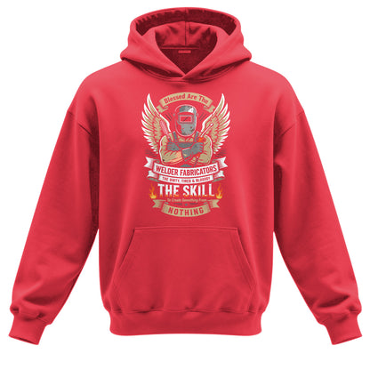 Blessed Welder Fabricator Skill Hoodie