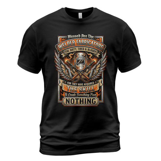 Blessed Welder Fabricator T-Shirt
