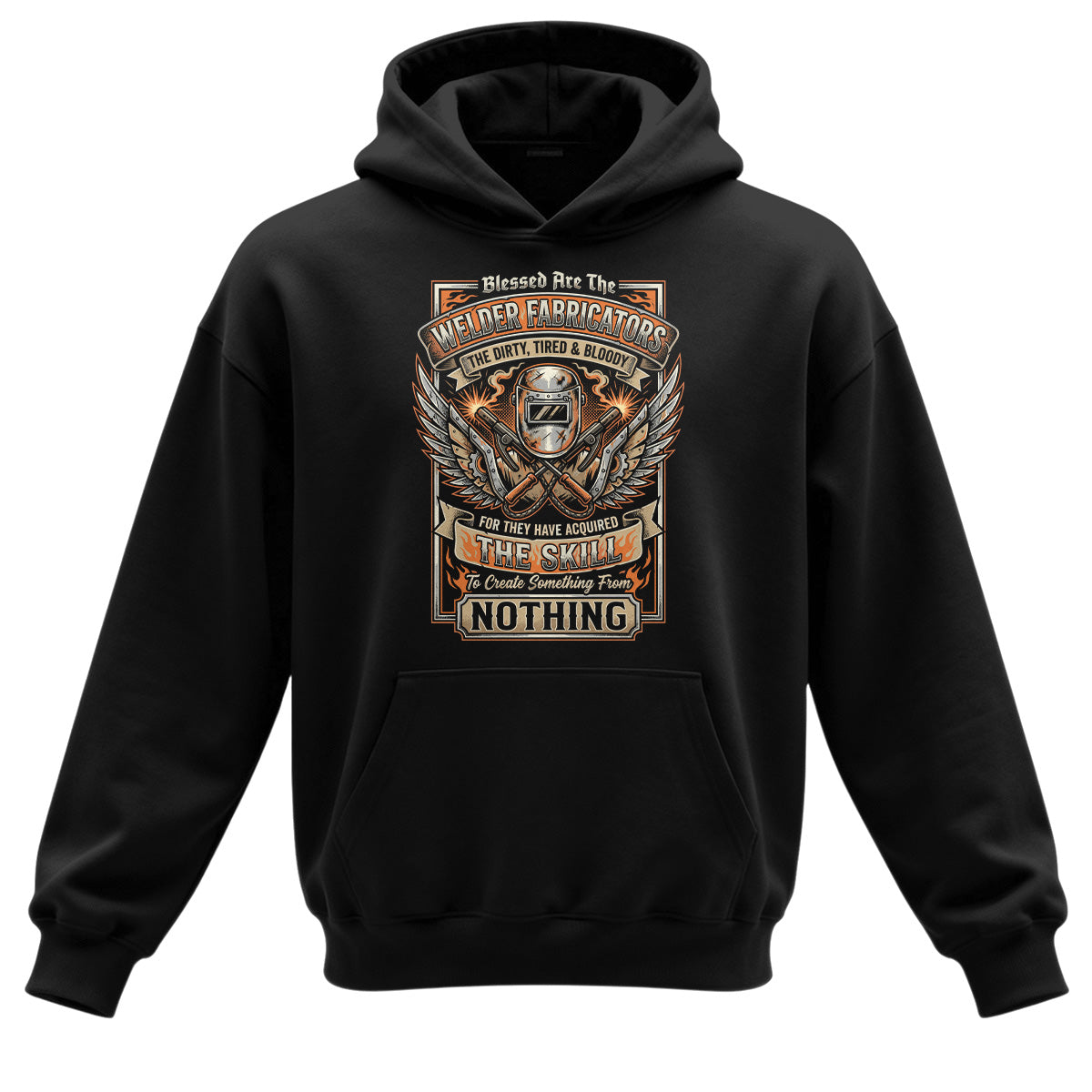 Blessed Welder Fabricator Hoodie