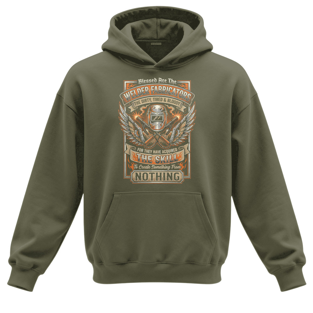 Blessed Welder Fabricator Hoodie