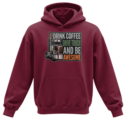 Caffeine and Chrome Trucker Hoodie