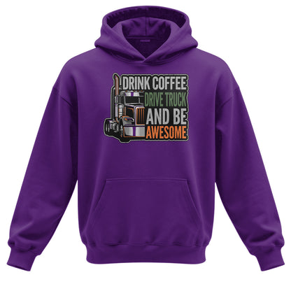 Caffeine and Chrome Trucker Hoodie