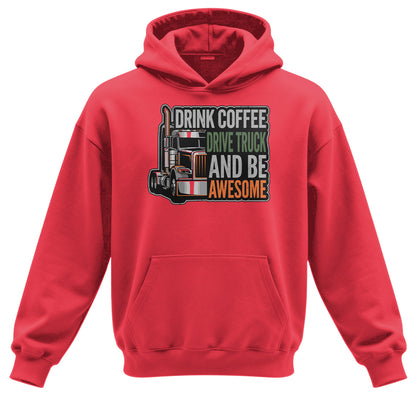 Caffeine and Chrome Trucker Hoodie