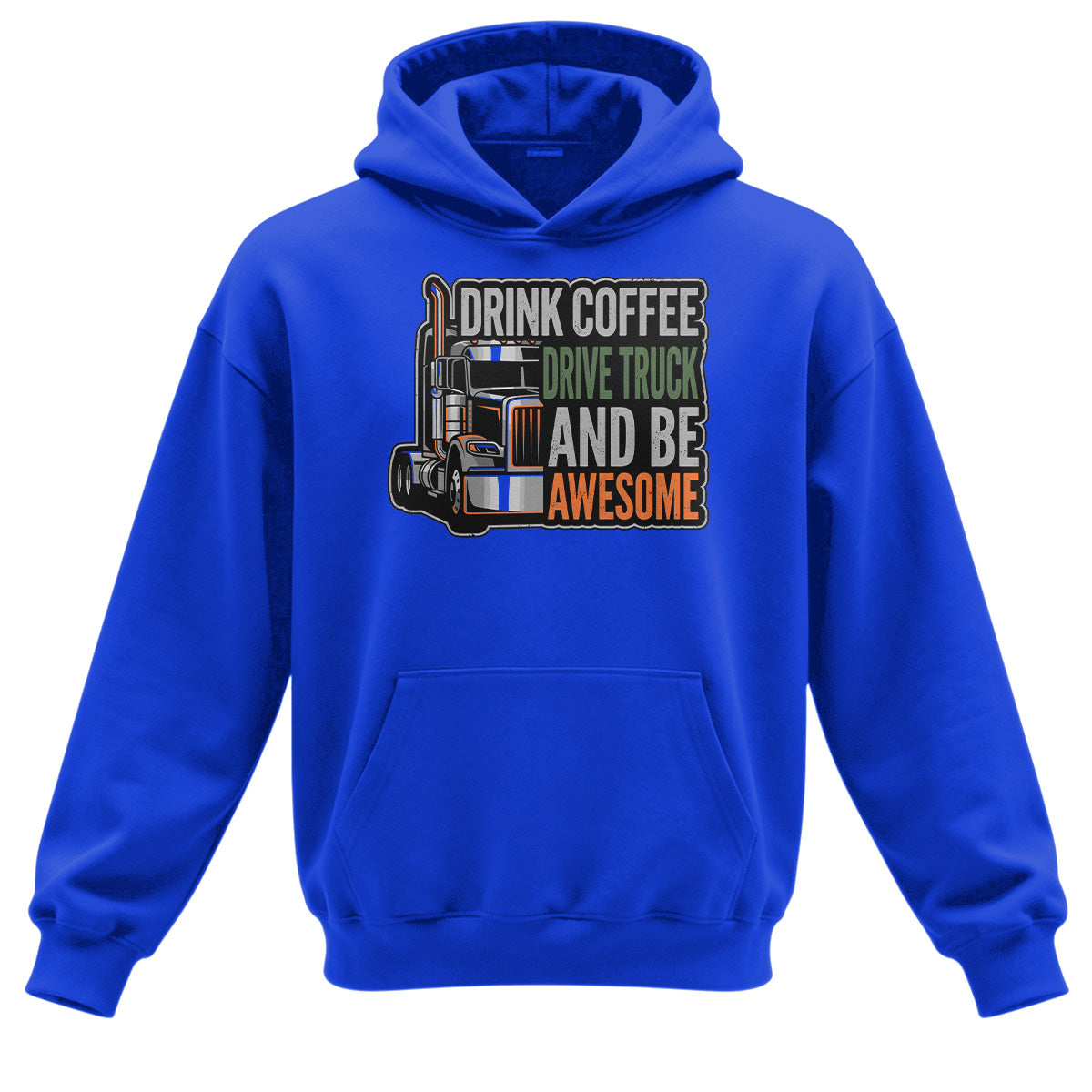 Caffeine and Chrome Trucker Hoodie