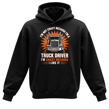 Crazy Trucker Pride Heavy Cotton Hoodie